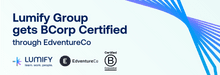 LFY - Group - Blog Share - Lumify Group gets BCorp Certified through EdventureCo